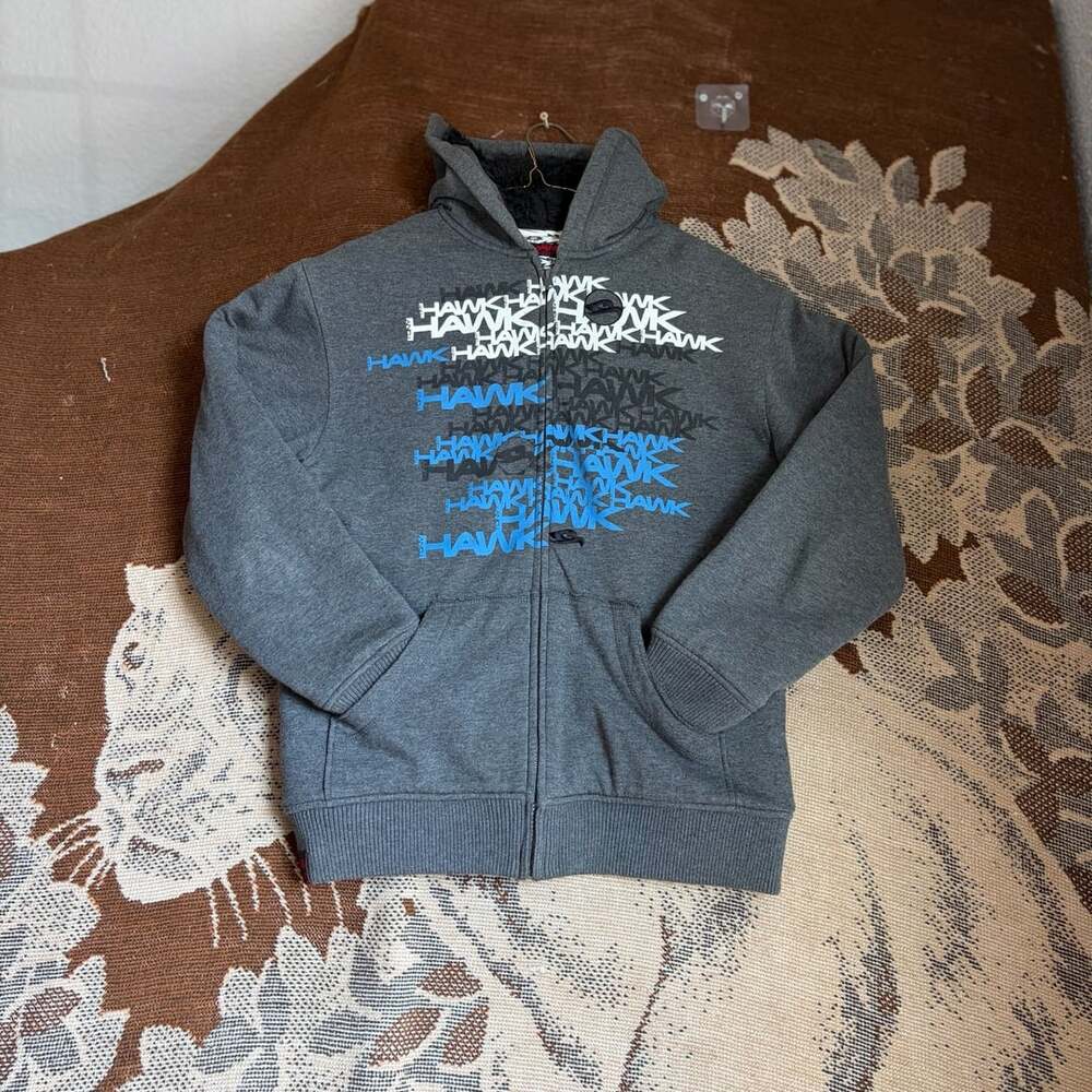 Tony Hawk Zip Up Hoodie Size M